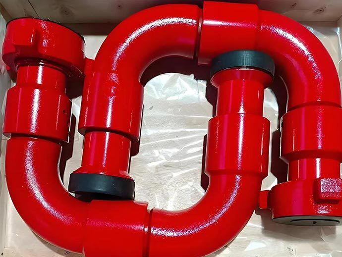 High Pressure Swivel Joint API 6A Movable Elbow Adjustable Angle for Oil Drilling