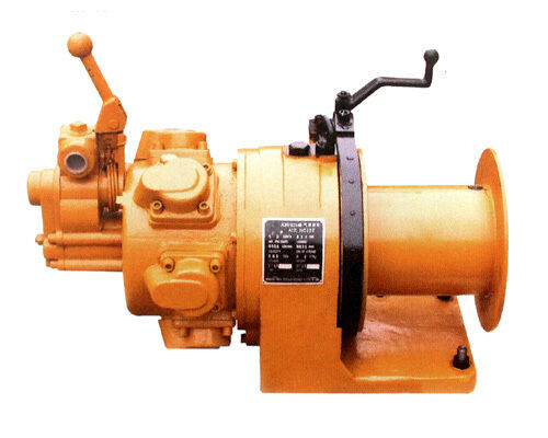 API 7K Oil Drilling Equipment Piston Type Air Motor Pneumatic Winch Gear Box