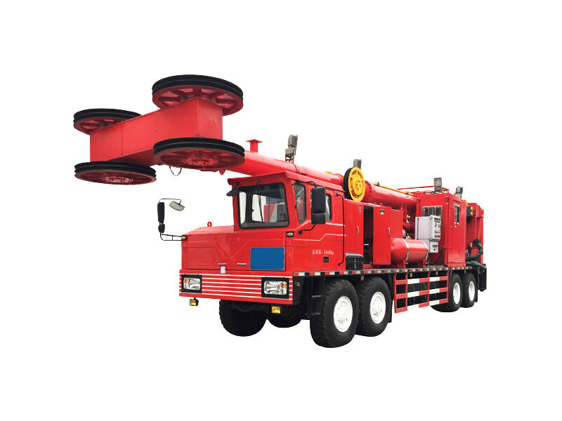 Hydraulic Oil Workover Rig 4000m Depth Oil Well Workover Rig API 7K