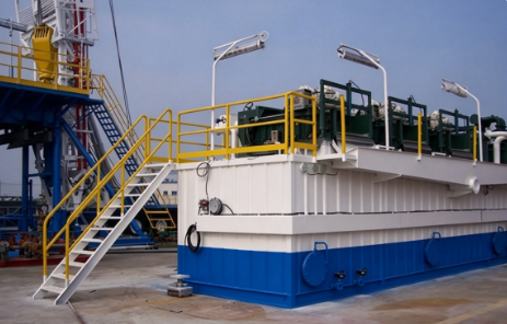 API Drilling Mud Tanks, Integrated Mud Circulation Tank System for Oilfield Solids Control