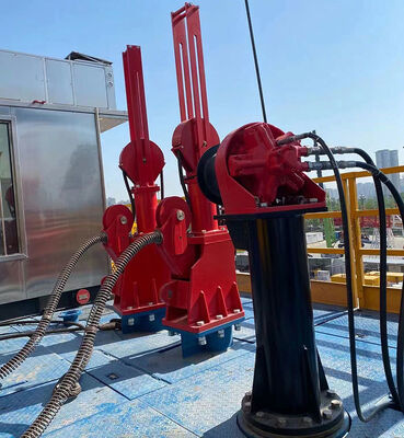 Break Out Wellhead Tools Rotating Hydraulic Cathead Low Noise